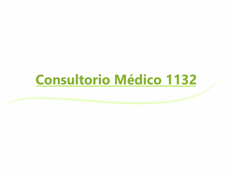 Consultorio Médico 1132
