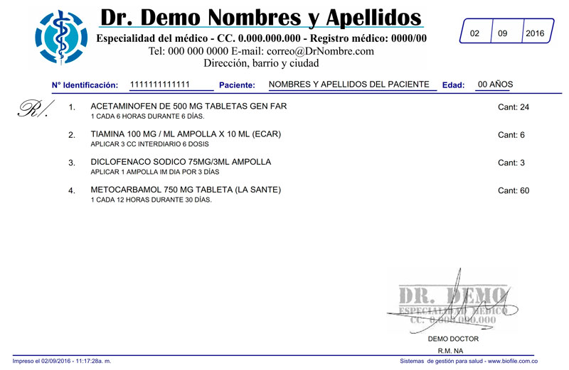Fórmula médica personalizada
